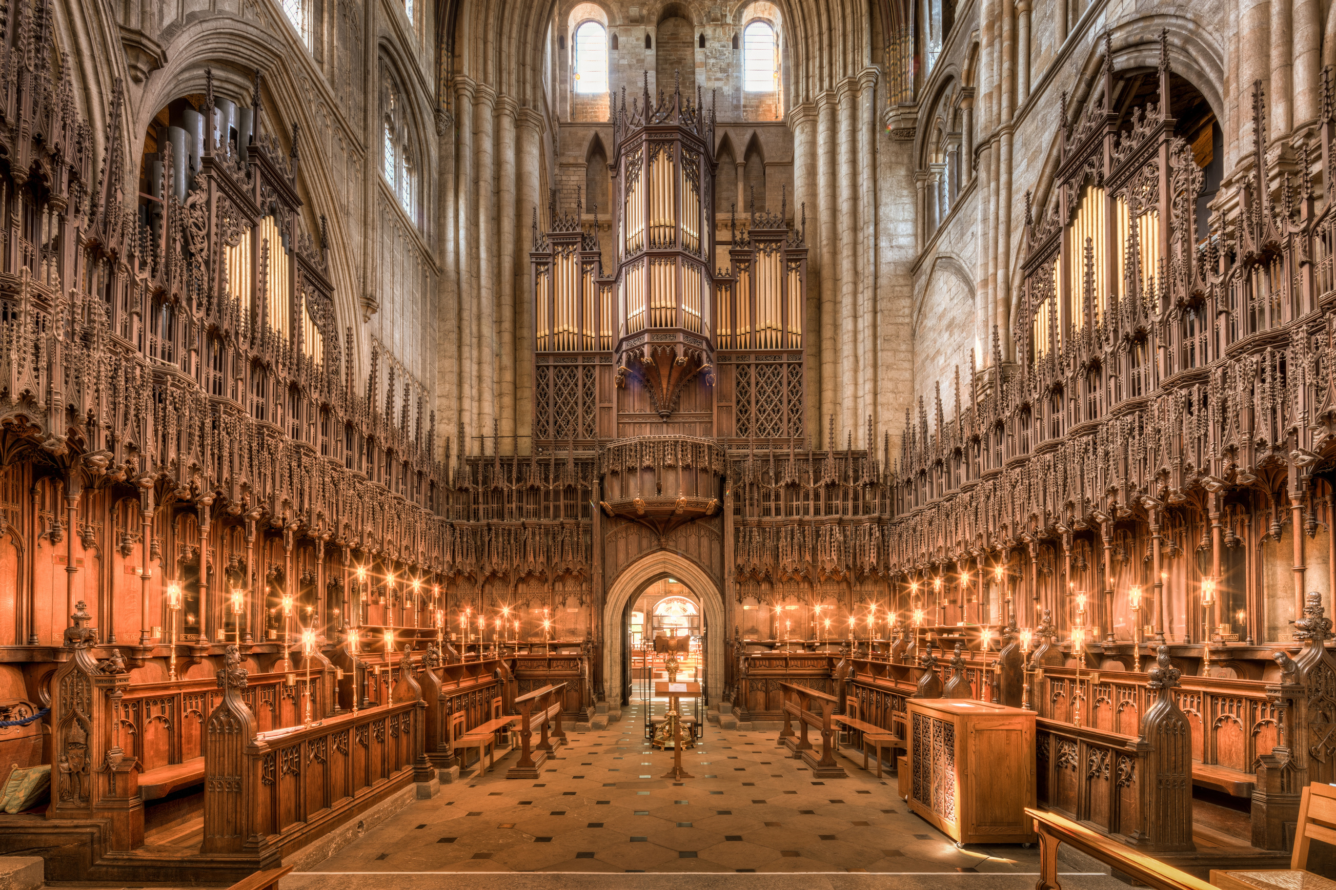 Interior of Ripon Cathedral