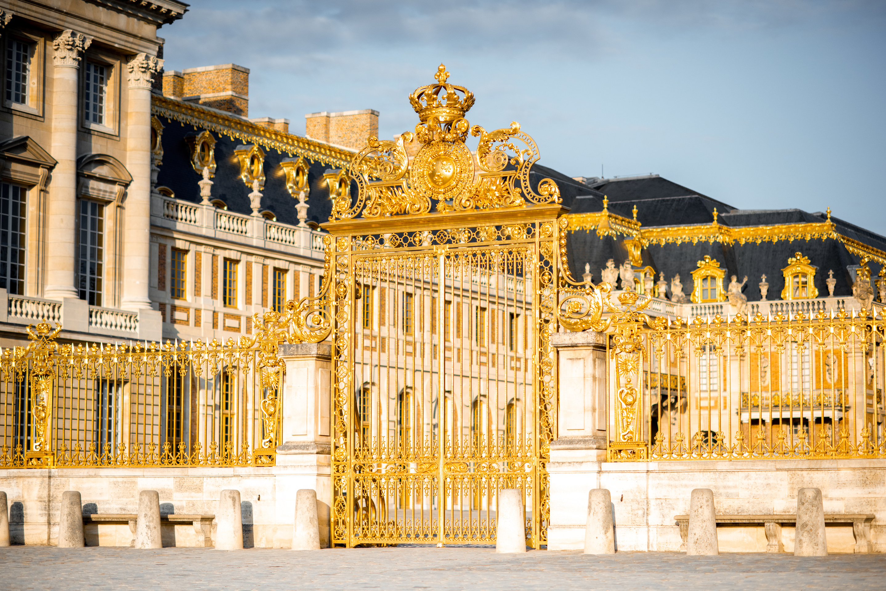 Golden Gates in Versailles, France